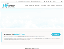 Tablet Screenshot of espsofttech.com